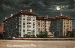 Hotel Somerset Boston, MA Postcard Postcard