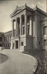 Museum of Fine Arts - Main Entrance Boston, MA Postcard Postcard