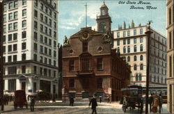 Old State House Boston, MA Postcard Postcard