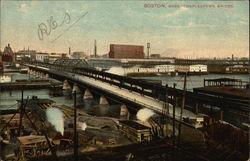 Charlestown Bridge Postcard