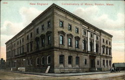 New England Conservatory of Music Boston, MA Postcard Postcard