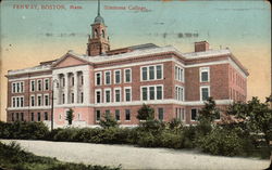 Simmons College Boston, MA Postcard Postcard