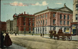 Institute of Technology and Natural History Rooms Boston, MA Postcard Postcard