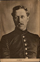 Portrait of S.M. Albert I Postcard