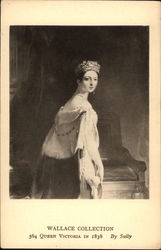 Queen Victoria in 1838 by Sully Royalty Postcard Postcard