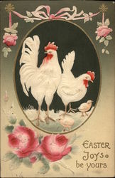 Easter Joys to Be Yours With Chicks Postcard Postcard