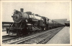 Locomotive Postcard