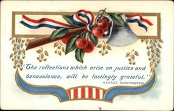 Quote from George Washington President's Day Postcard Postcard