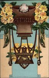 April, Taurus Postcard