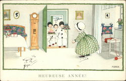 Heureuse Annee Postcard