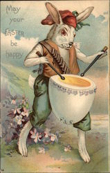 May your Easter be happy Postcard