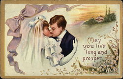 May You Live Long and Prosper - Wedding Couple Marriage & Wedding Postcard Postcard