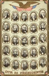 Our 25 Presidents Postcard