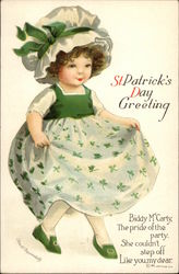 St. Patrick's Day Greeting Postcard