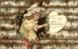 To my Valentine Postcard