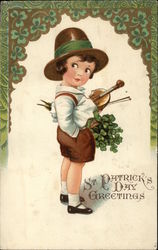 St. Patrick's Day Greetings Postcard