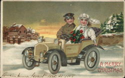 A Merry Christmas Postcard