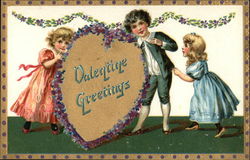 Valentine Greetings Postcard