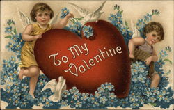 To My Valentine Postcard