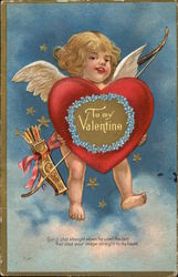 To My Valentine Postcard