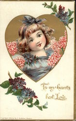 To My Heart's Best Love Postcard