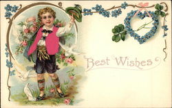 Best Wishes Postcard