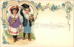 A Happy Birthday Postcard