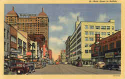 Main Street In Buffalo Postcard