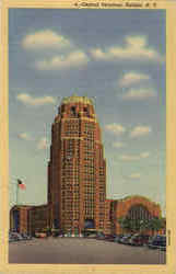 Central Terminal Postcard