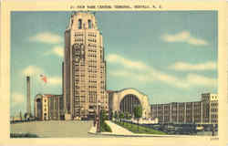 New York Central Terminal Postcard