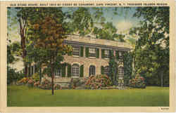 Old Stone House Cape Vincent, NY Postcard Postcard