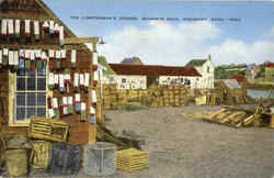 The Lobsterman's Corner , Bearskin Neck Postcard