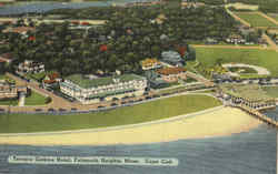 Terrace Gables Hotel, Falmouth Heights Postcard