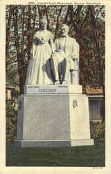 Lincoln -Todd Monument Postcard