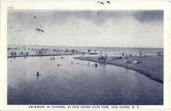 Swimming In Channel At Fair Haven State Park, Fair Haven State Park New York Postcard Postcard