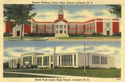 Emmet Belknap Jounior High School Postcard