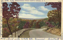 Greeting From North Creek Postcard