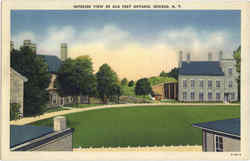 Interior View Of Old Fort Ontario Postcard