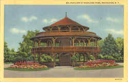 Pavilion At Highland Park Rochester, NY Postcard Postcard