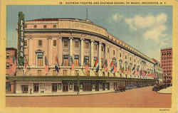 Eastman Theatre And Eastman School Of Music Rochester, NY Postcard Postcard