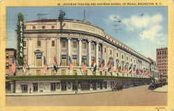 Eastman Theatre And Eastman School Of Music Rochester, NY Postcard Postcard