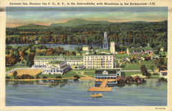 Saranac Inn Adirondacks, NY Postcard Postcard