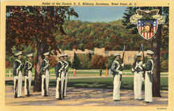 Relief Of The Guard , U. S. Military Academy West Point, NY Postcard Postcard