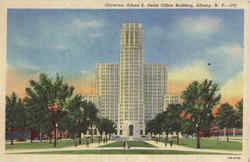 Governor Afred E. Smith Office Building Postcard