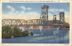 The New Dunn Memorial Bridge Albany, NY Postcard Postcard