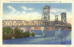 The New Dunn Memorial Bridge Postcard