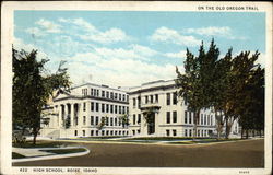 High School Boise, ID Postcard Postcard