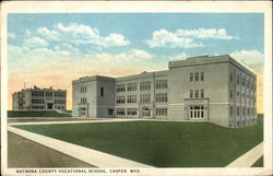 Natrona County Vocational School Postcard