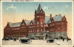 Public Library Postcard