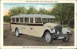 The Gray Line Motor Tours Postcard